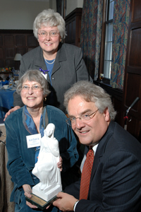 Barbara Patterson (left) received the Fidelia Award in 2006.